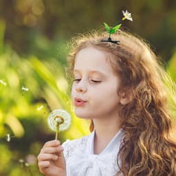 Bekecidi 40pcs Bean Sprouts Hair Clips Funny Plant Hairpins Small Grass Sprout Clips Flower Butterfly Hair Barrettes - ShopVlot — thumbnail 2