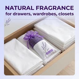 Natuurlijke Lavendel Mottenzakken - 20 Stuks voor Kasten, Lades en Reizen, Langdurige Geur voor Thuis en Auto — thumbnail 5