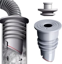 Dailygoods- Afvoerstop - Afvoerplug - Afvoerbuis - Afvoerslang Wasmachine - Afsluitdoppen - Geschikt voor keuken - Afvoerpijp — thumbnail 1