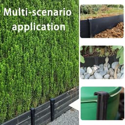 Dailygoods- Grondankers 20 Stuks - Kunststof Haringen - 25 cm - Robuust/Duurzaam - Bevestiging Gazonrandband - Groen/Antraciet - Gazonharing — thumbnail 5