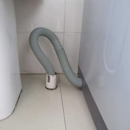 Wasmachine Afvoerslang - Verlengslang Keukenapparaat - Water Afvoeren - Flexibel Gegolfd Ontwerp - 3 Meter - Grijs — thumbnail 2