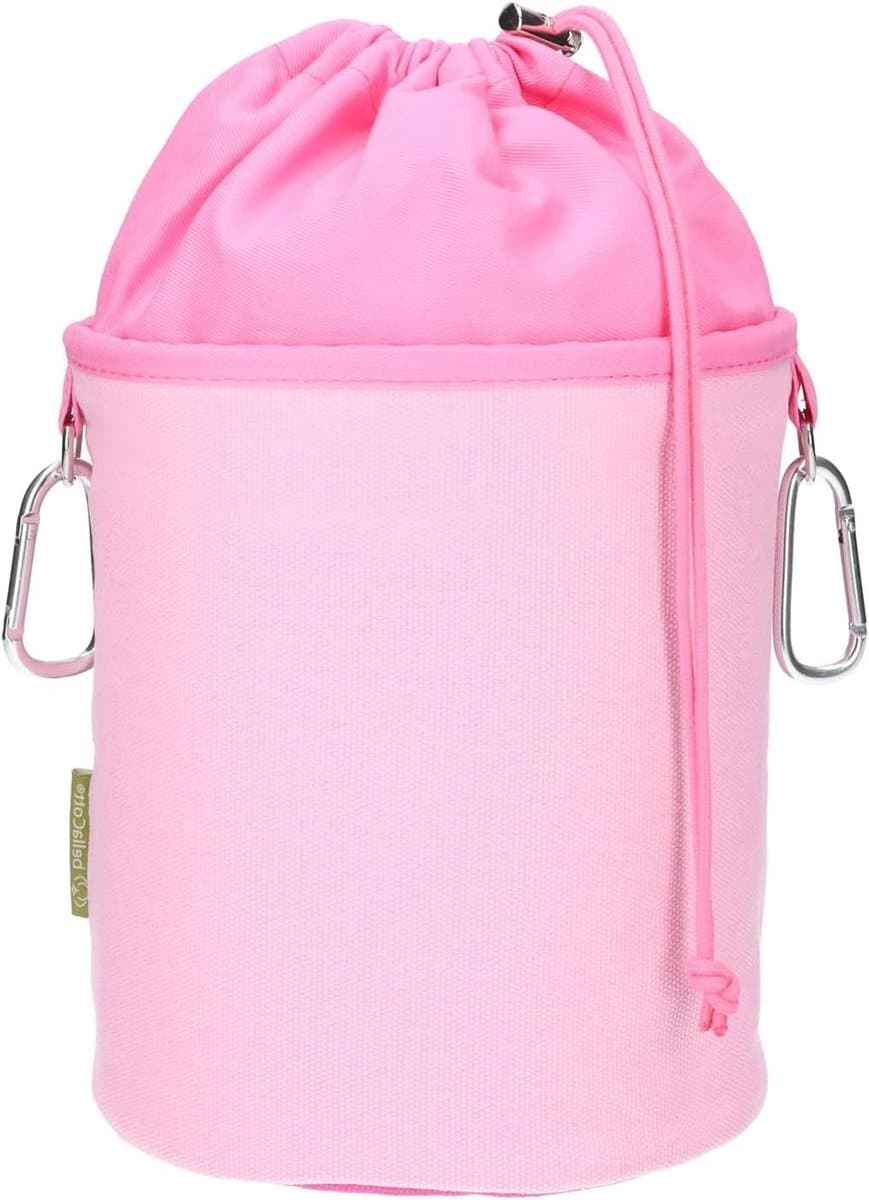 Was Knijperzak - Kledinghanger Tas - Kleding Drogen - Extra Groot Canvas - 20 x 17 x 10 cm - Roze — afbeelding 1
