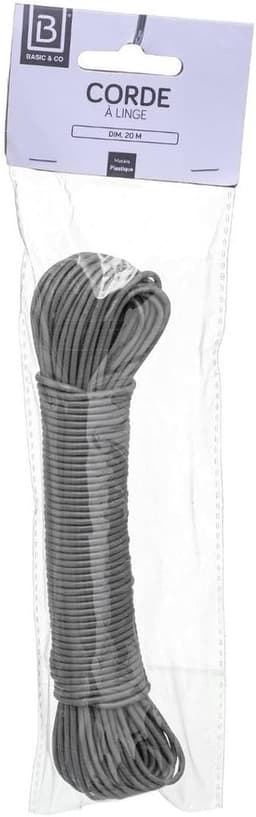 Waslijn - Kledinglijn - Kleding Drogen - Duurzaam Materiaal - 20 meter - Wit — thumbnail 4