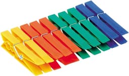 Set van 20 Sterke Wasknijpers - Kunststof Kledinghangers voor Buiten en Binnen — thumbnail 1