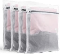 Wasnet 30 x 40 cm - Waszak met rits - Voor sweaters, shirts, ondergoed - SnelShoppen — thumbnail 1