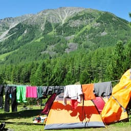 Waslijn voor buiten, 30 m, waslijn voor buiten, waslijn, waslijn met stalen kern voor huis, tuin en camping — thumbnail 3