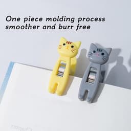 12 stuks wasknijpers, schattige kat wasknijpers cartoon kat afdichting chip clips mini wasknijpers clip waslijn clips - ShopVlot — thumbnail 5