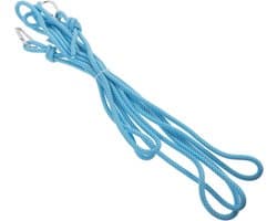 Camping Waslijn - Reis Waslijn - Buiten Kleding Drogen - Winddicht en Slipvast - 5 Meter - Blauw
