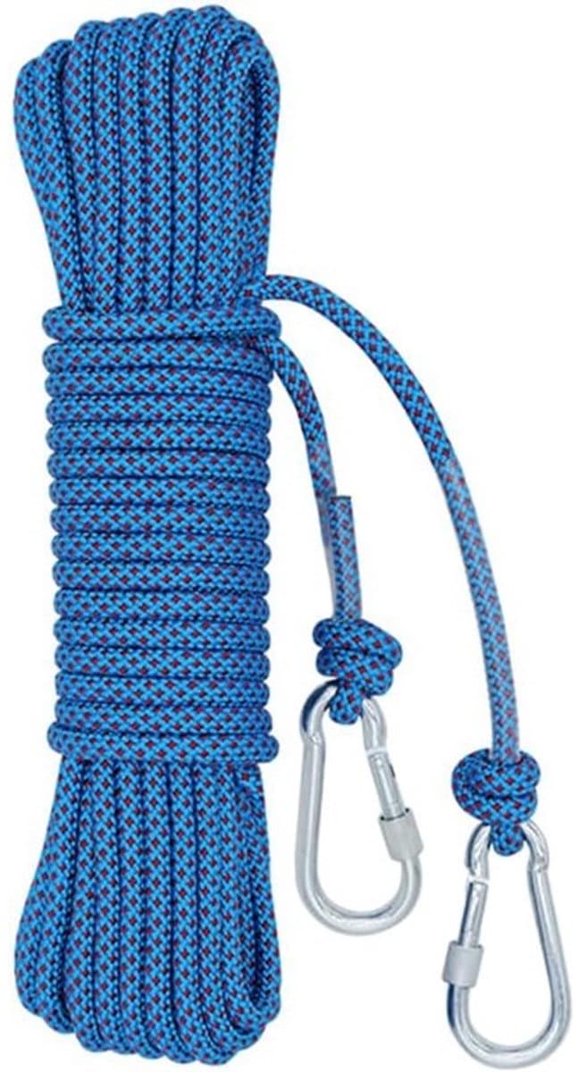 Waslijn Touw van 10M/15M/20M met Clips - Roestbestendig en Weerbestendig Touw voor Buitengebruik en Tuin — afbeelding 1