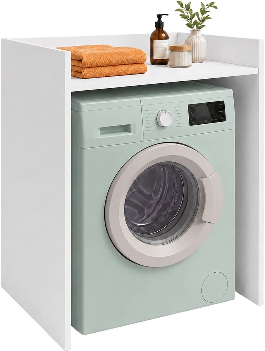 Wasmaschine kast - 97 x 66 x 61 cm - ombouw - wit — afbeelding 1