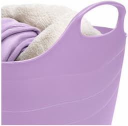 Excellent Houseware Flexibele emmer - paars - 15 liter - kunststof - vierkant - 30 x 29 cm — thumbnail 5