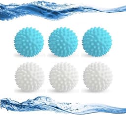 Set drogerballen voor pluizig kleding - 6 herbruikbare stukken — thumbnail 1