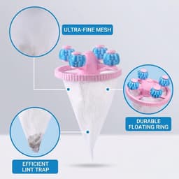 Dierenhaarverwijderaar wasmachine 6 stuks - filterzakken en wasballen - verwijdert haren en pluisjes - ShopVlot — thumbnail 2