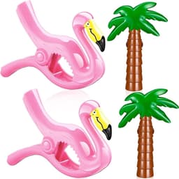 Handdoekklemmen voor strandstoelen, grote strandhanddoekklemmen, strandhanddoekclips, handdoekklemmen, ligstoelen, wasknijpers voor wasgoed, strandhanddoek, badhanddoek zwembad (B) — thumbnail 1