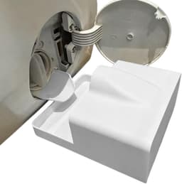 Lekbak Wasmachine - 2-Delige Set - 16cm - Wateropvangbak - Opvangbak - Universele Wasmachine Lekbak - voor het reinigen van filters, het onderhouden van waterpompen en het opvangen van water — thumbnail 1