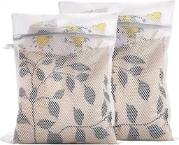 Thijox - Set van 2 herbruikbare waszakken voor delicate kleding, ondergoed, lingerie en sokken, wasnet 30 x 40 cm, waszak voor wasmachine, ideaal voor — thumbnail 1