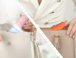 8 stuks reisfleshoezen, lekvrije siliconen hoezen voor reiscontainers, elastische lekvrije toilethoezen (96 x 35 mm) — thumbnail 2