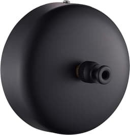 Intrekbare waslijn roestvrij staal Heavy Duty 9 voet (MAX) om op te hangen drogen in badkamer wasserette hotels, chroom afwerking, ronde stijl (rond B, zwart) — thumbnail 1