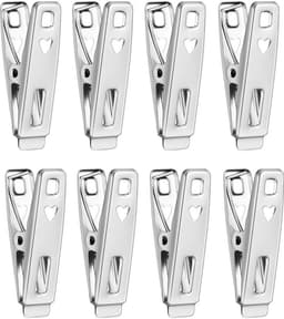Dailygoods - 80 Stuks Wasknijpers - Multifunctionele Clips voor Kleding en Snacks — thumbnail 3