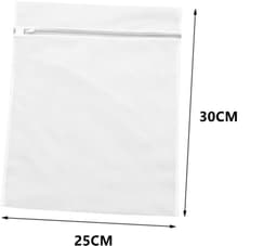 Dailygoods - 2 Stuks Waszakken met Rits - 30 x 25 cm — thumbnail 4