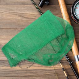 Visnetzakken Set - Draagbare Netten - Outdoor Vissen - Snel Drogen Materiaal - 60x40cm - Groen — thumbnail 4