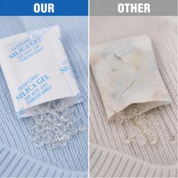 35 stuks silicagel zakjes, droogmiddel, vochtabsorberend, 10 g per zak, ter bescherming tegen corrosie en roest, geschikt voor elektronica, kleding, meubels, laden, schoenen en kasten — thumbnail 4