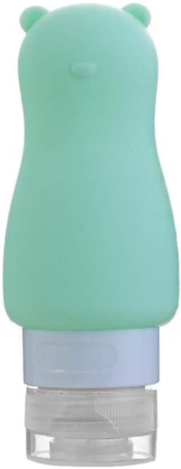 60ml draagbare siliconen hervulbare fles voor lege reizen, 1-groen, 2 stuks — thumbnail 1