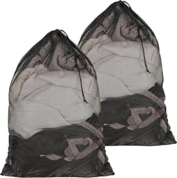 Zak voor beddengoed, 2 stuks, zak voor beddengoed, groot net voor beddengoed (zwart, polyester, 76 x 100 cm) — thumbnail 1