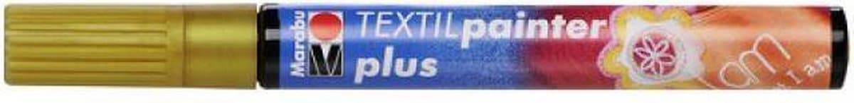 Textil painter - plus punt 3 mm - Goud — afbeelding 1
