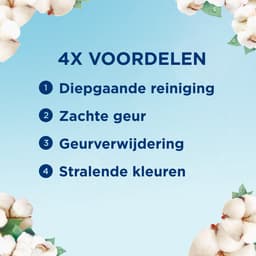 Lenor Vloeibaar Wasmiddel Katoen Fris 20 Wasbeurten 900 ml — thumbnail 4