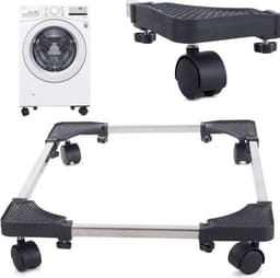 IBBO Shop - Verstelbare Wasmachine Verhoger - Wasmachine Verhoger - Verhoging Witgoed – Meubelroller – Meubelverplaatser - Wasmachine Ombouw - Verstelbare Multitool – Trolley - 8 Poten/ 4 Wielen — thumbnail 1
