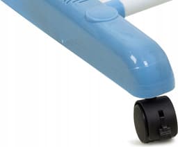 Playos® - Droogtoren - Blauw / Wit - Inklapbaar - met Wielen - tot 40 Kilo - 17 meter Drooglengte - Droogrek - Droogmolen - Wasmolen — thumbnail 2