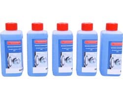 Set van 5 Krachtige Wasmachinereinigers 500ml - Anti-Kalk Multireiniger voor Wasmachine Onderhoud - Huishouden & Schoonmaak