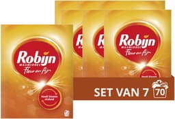 Robijn - Waspoeder - Fleur & Fijn - 7 x 10 wasbeurten - Voordeelverpakking — thumbnail 1