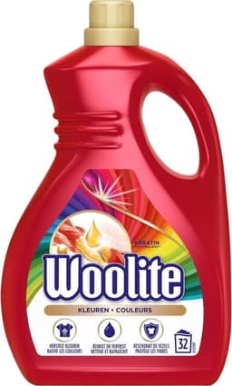 Woolite Vloeibaar Wasmiddel Gekleurde Was - 32 Wasbeurten - 1,9 liter — thumbnail 2