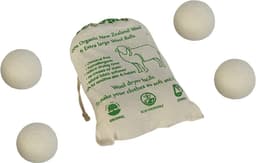 Wollen drogerballen, uit Nepal, natuurlijke handgemaakte wasverzachter die rimpels vermindert, herbruikbaar pakket van 6 [X-Large] — thumbnail 4