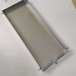 Wasmachine Afvoerbak - Lekbak Condens - Vocht Opvangen - 304 RVS Materiaal - 100x70cm - Zilver — thumbnail 5