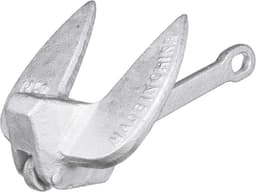 Gietijzeren Marine Anker - Boot Anker - Boot Stabiliseren - Graaft in Zand en Modder - 68 kg - Zilver — thumbnail 3