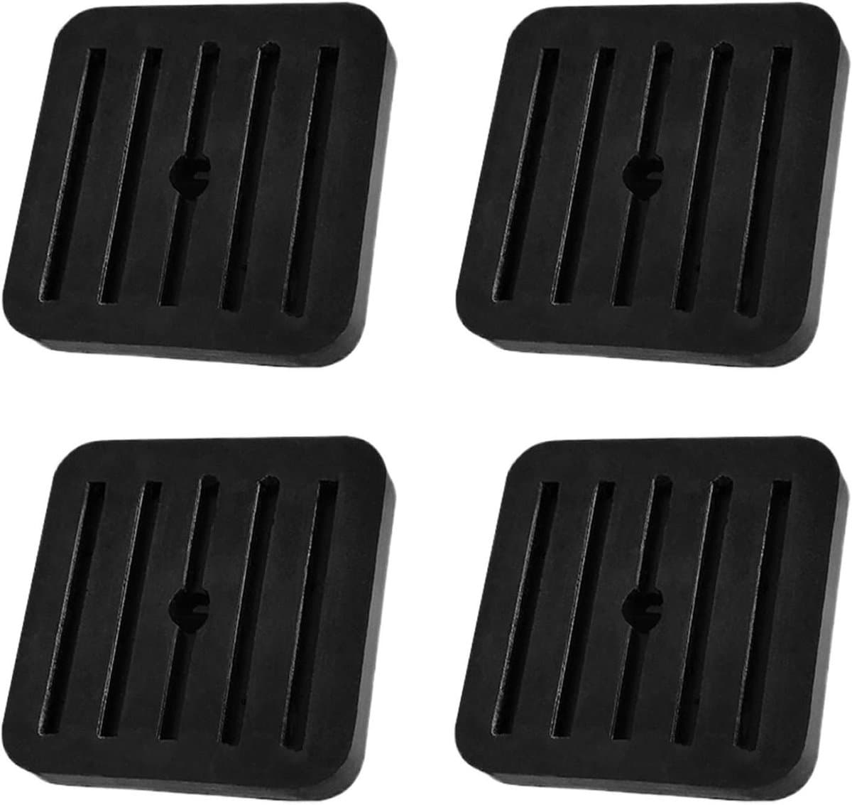 Trillingsdempers Wasmachine - Apparaatvoeten Schokdempers - Apparaten Stabiliseren - Geluid Verminderend - 4 stuks - Zwart — afbeelding 1