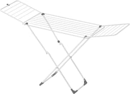 Inklapbaar Droogrek - 50 x 182 x 102,5 cm met 17 Stangen - Binnen en Buiten Gebruik - Ruimtebesparend en Lichtgewicht — thumbnail 1