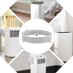 Slangadapter - Afvoerslang Koppeling - Mobiele Airco - Voorkomt Terugstroming - 15 Cm Buis - Wit — thumbnail 2