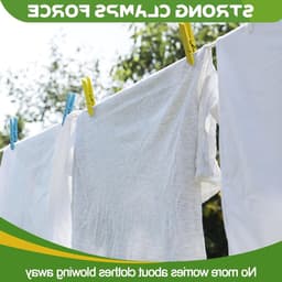 Kleine Kleurige Houten Knijpers voor Foto's, Collages en Postkaarten - 100 Stuks van 7 cm — thumbnail 3