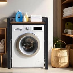Wasmachine Verhoger - Stapelrek - Ruimte Optimaliseren - Verstelbare Hoogte - 300 kg Capaciteit - Nori — thumbnail 5