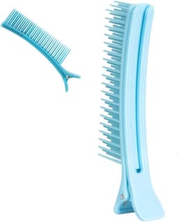 Haarclip Knippen - Grijpclip Styling - Nauwkeurige Deling - Vaste Klemveer - 14.5 cm - Zwart — thumbnail 1