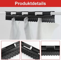 Dailygoods- Sokkenhouder Lichtgewicht - Sokkenbeugel - Sokkenstandaard - Kunststof - 4 Stuks - Robuust en Duurzaam — thumbnail 5
