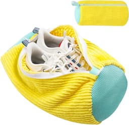 Waszak voor Schoenen - Herbruikbare en Duurzame Waszak voor Sport- en NetSchoenen 19 x 39 cm Geel, Perfect voor de Wasmachine — thumbnail 1