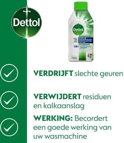 Dettol Machinereiniger 250ML - 8 Stuks - Voordeelverpakking — thumbnail 4