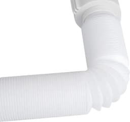 Flexibele Afvoerpijp - Gootsteen Afvoer - Sanitair Problemen Oplossen - Verstelbaar Rimpelontwerp - 40mm Diameter — thumbnail 3