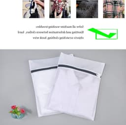 Waszakken Set van 2, 40 x 50 cm - Ideaal voor Wasmachine, Bescherming voor Kleding, Lingerie en Schoenen — thumbnail 2