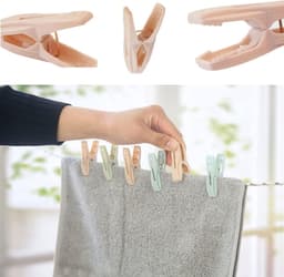 60 Stuks Wasknijpers, Sterke Towel Clips voor Binnen en Buiten, Ideaal voor Waslijn en Droogrek — thumbnail 3